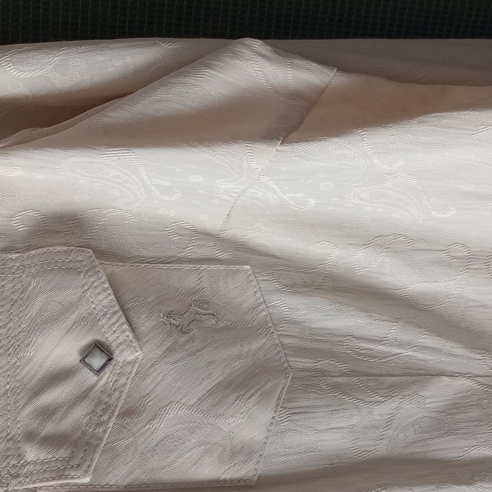 Cowgirl Up brocade size L western shirt - Picture 12 of 12